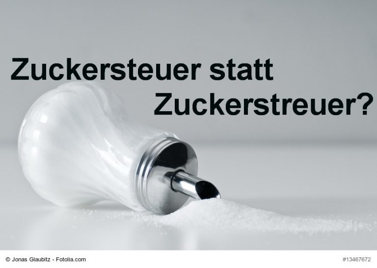 Zuckersteuer? Am besten vergessen!